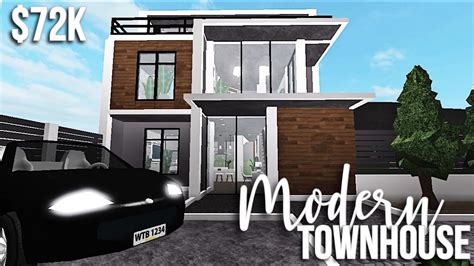 Bloxburg Modern Townhouse