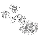 Stihl MS 251 Chainsaw (MS251) Parts Diagram