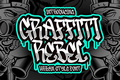 Graffiti Rebel - Urban Style Font | Blackletter Fonts ~ Creative Market