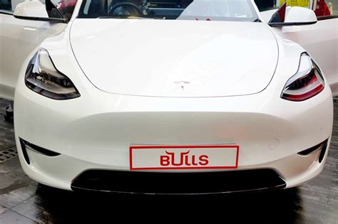 Tesla Model Y white - ppf.com.hk