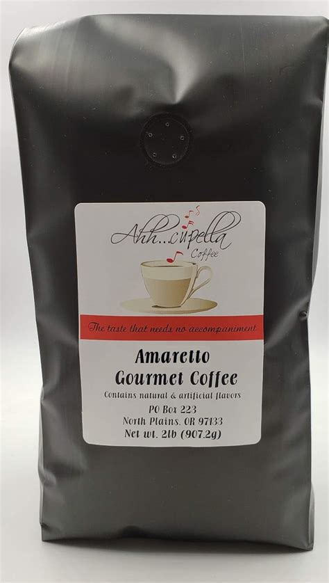 Premium Gourmet Amaretto Flavored Whole Bean Coffee, 32oz bag - Walmart.com