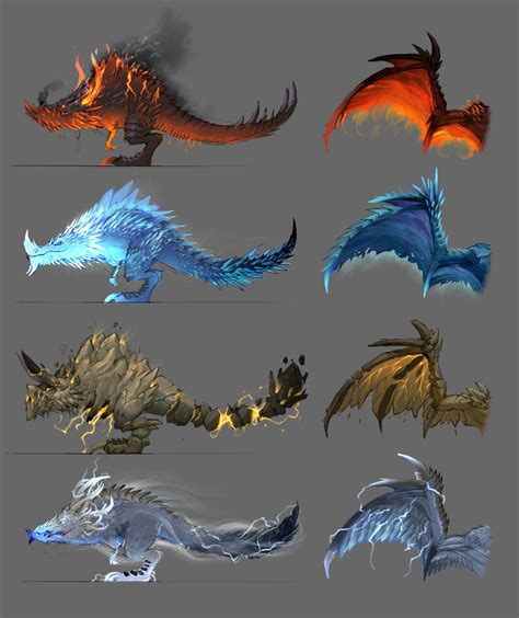 10.0 Primal Proro Drake Concept art : r/wow