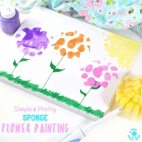 Flower Painting For Kids | Best Flower Site