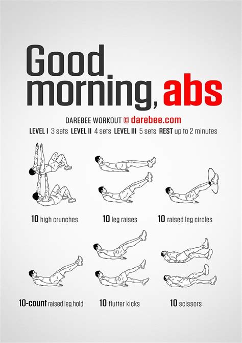 Good Morning Abs Workout Morning Workout At Home, Morning Ab Workouts, Quick Workout At Home ...