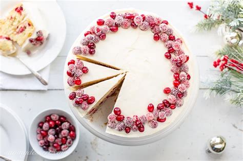 Cranberry Christmas Cake - Saving Room for Dessert