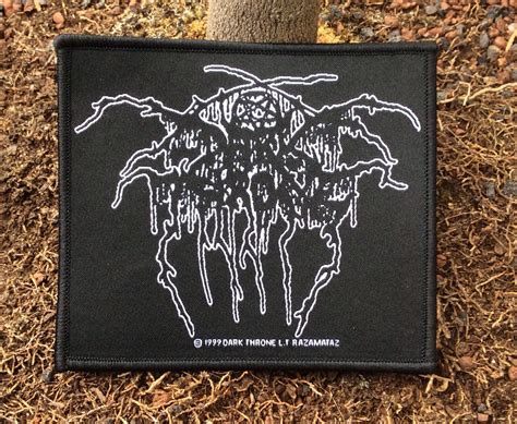 Darkthrone Logo Patch Black metal | Etsy