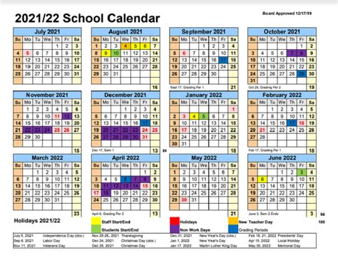 Mecklenburg County School Calendar 2022 2024 - Schoolcalendars.net