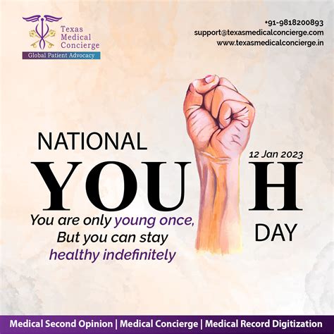 Texas Medical Concierge — This year, the National Youth Day 2023 theme is...