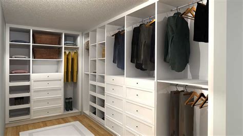 Three IKEA Closet Designs Under $4000 Using IKEA SEKTION Cabinets
