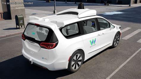 Waymo NAIAS 3 Self Driving Car Simple Interior 3D Model $99 - .3ds .blend .c4d .fbx .max .ma ...