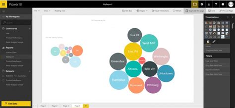 Bubble Chart for Microsoft power BI | Dharminder dhanda