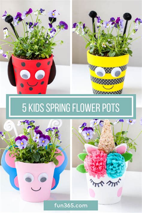 15 awesome flower pot painting ideas kids can make – Artofit