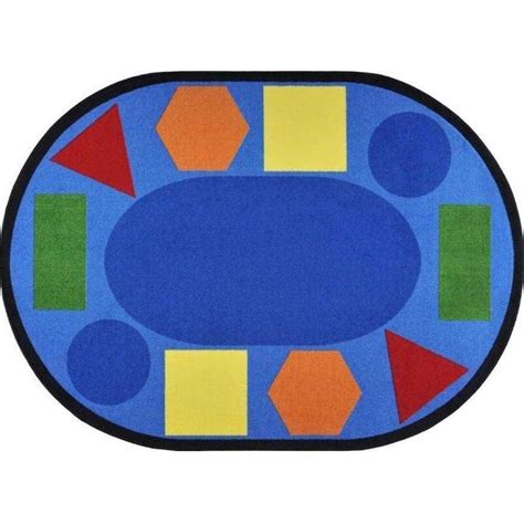 Sitting Shapes Classroom Carpet