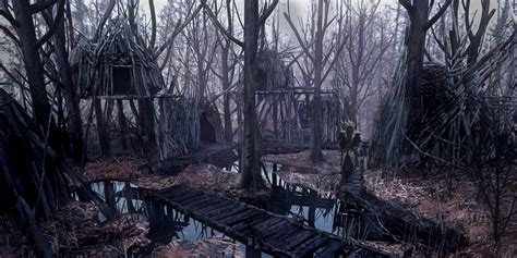 ArtStation - Swamp Village 2