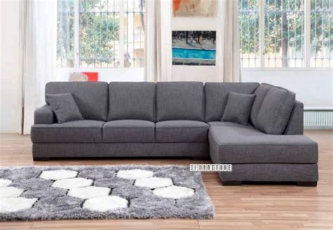 KARLTON L-Shape Sofa *Light Grey