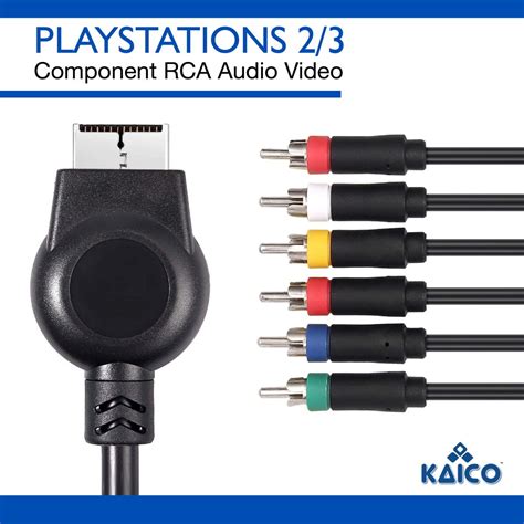 Sony PlayStation 2 Component Display Cable – Kaico Labs