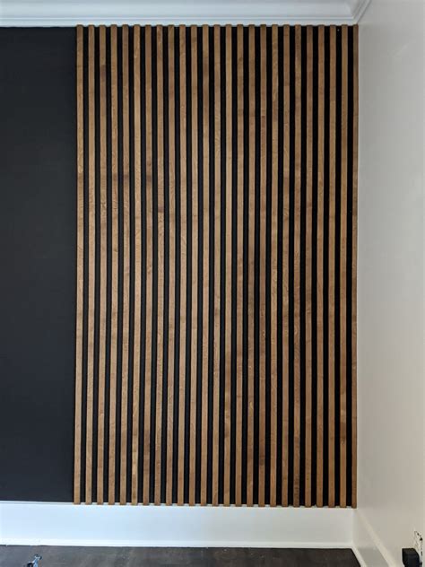 AFFORDABLE SLAT WALL – Simply Aligned Home | Wood slat wall, Slat wall, Wall paneling