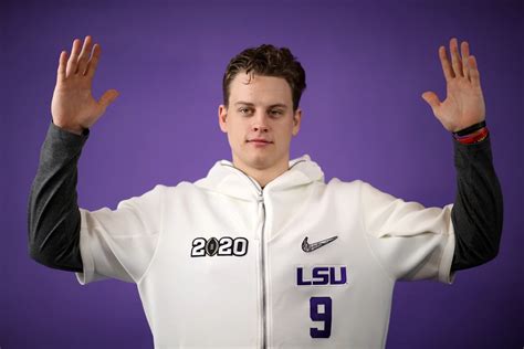 LSU's Joe Burrow Reacts to Going #1 Overall to Cincinnati [Video]