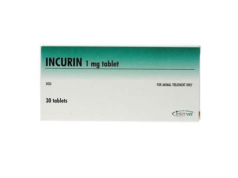 Incurin 1mg Tablets for 🐶 Dogs - VioVet