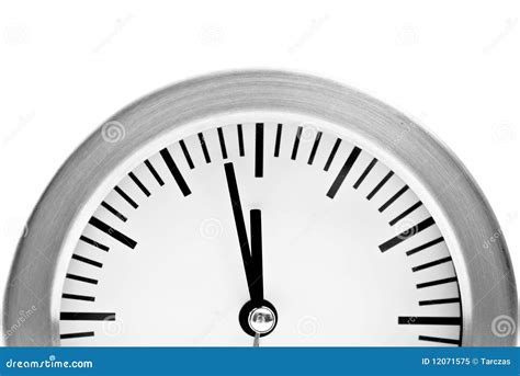 Two minutes to midnight stock image. Image of deadline - 12071575