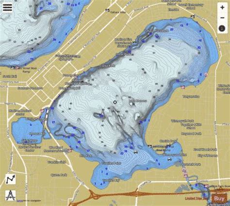 Lake Monona Fishing Map | Nautical Charts App