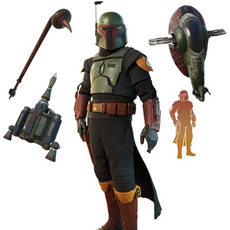 Fortnite Boba Fett Item Bundle - PNG, Pictures, Images