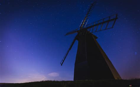 Windmill 4K wallpaper download