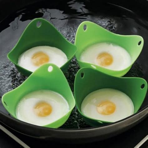 1 PC Silicone Egg Poacher Cook Poach Pods Egg Baking Cup Cookware ...