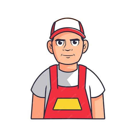 Premium Vector | Mechanic mascot logo design