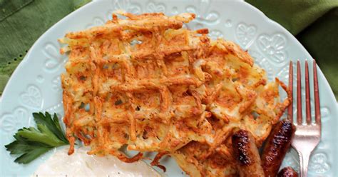 Hash Brown Waffles (Potatoes in Your Waffle Iron!) – Palatable Pastime ...