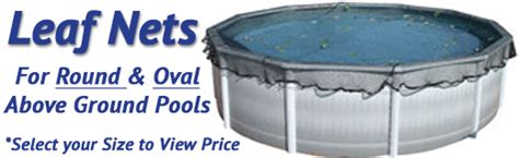 Leaf Nets and Leaf Net Covers on Sale for Above Ground Swimming Pools