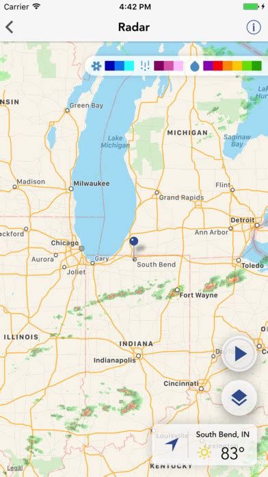 App Shopper: SBN wx South Bend Indiana weather forecast traffic (Weather)