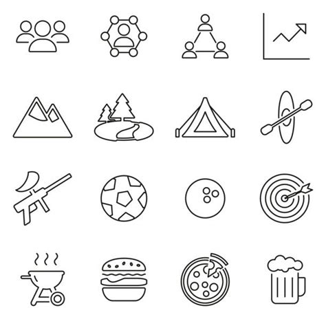 180+ Team Building Activities Stock Illustrations, Royalty-Free Vector ...