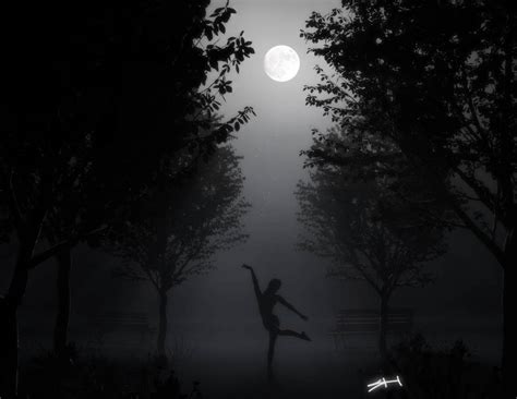 Dancing with the moon by SandraTheEnchanted on DeviantArt