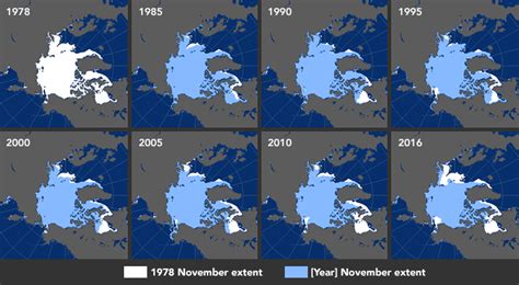 Growing Pains: Arctic Sea Ice at Record Lows : Image of the Day