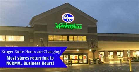 UPDATE: Most Kroger Stores Operating at NORMAL Business Hours! | Kroger ...