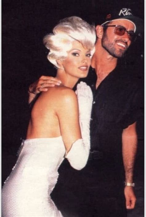 George Michael and Linda Evangelista on set of “too funky” in 1990 ...