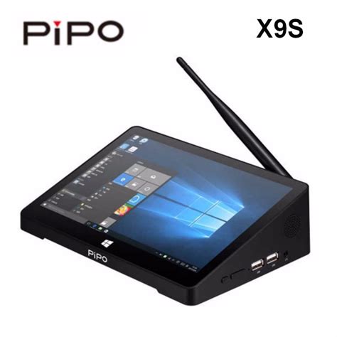 2018 PIPO X9S Mini PC 8.9 inch Smart TV BOX Dual OS Windows 10/Android ...