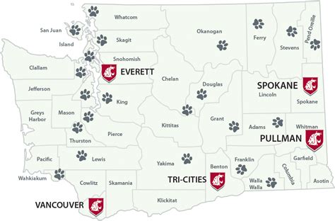 Map Of Washington State University Campus - London Top Attractions Map