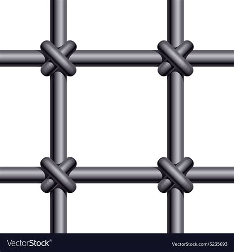 Seamless prison bars Royalty Free Vector Image