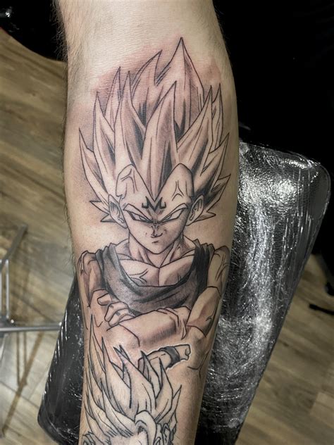 Những mẫu xăm hình vegeta tattoo độc đáo và ấn tượng