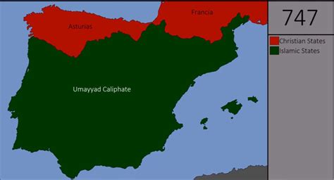 Map of the Day: Every Year of the Spanish Reconquista - The Sounding Line