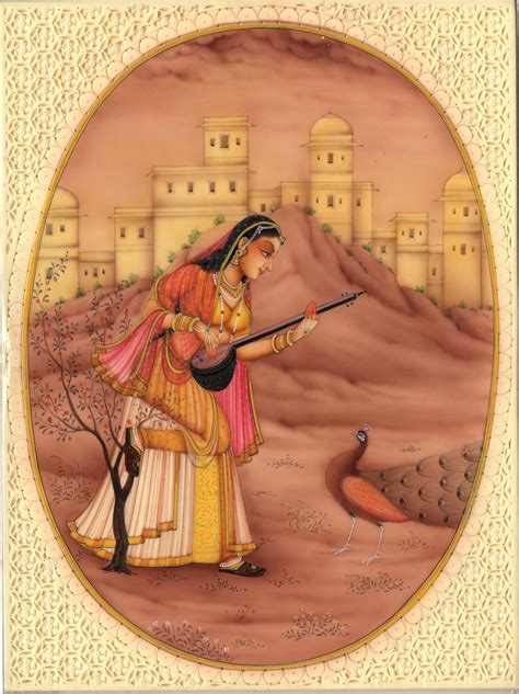 ArtnIndia | Rajasthani miniature paintings, Miniature painting, Mughal ...