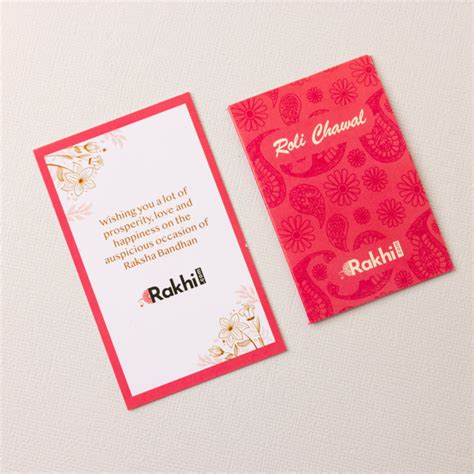 Rakhi With Cards to India | Send Rakhi With Greeting Card Online from Rakhi.com