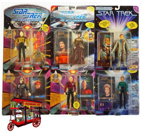 Action Figures STAR TREK Collection of 6-