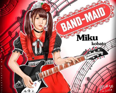 Pin by Masao Wantan 33 on Band-Maid in 2021 | Band-maid, Japanese girl band, Girl bands