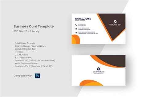 Transport Business Cards Templates Free - Creative Inspirational ...