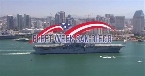 Fleet Week San Diego Schedule of Events to Honor Local Military