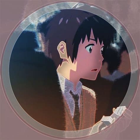 Taki Your Name Anime Aesthetic Icon 💞 | Anime, Your name anime, Mitsuha ...