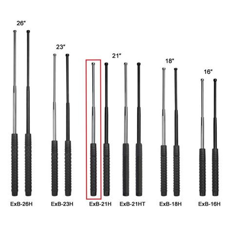 ESP Chrome Tactical Collapsible Hardened Police Baton 21 Inch | Zahal